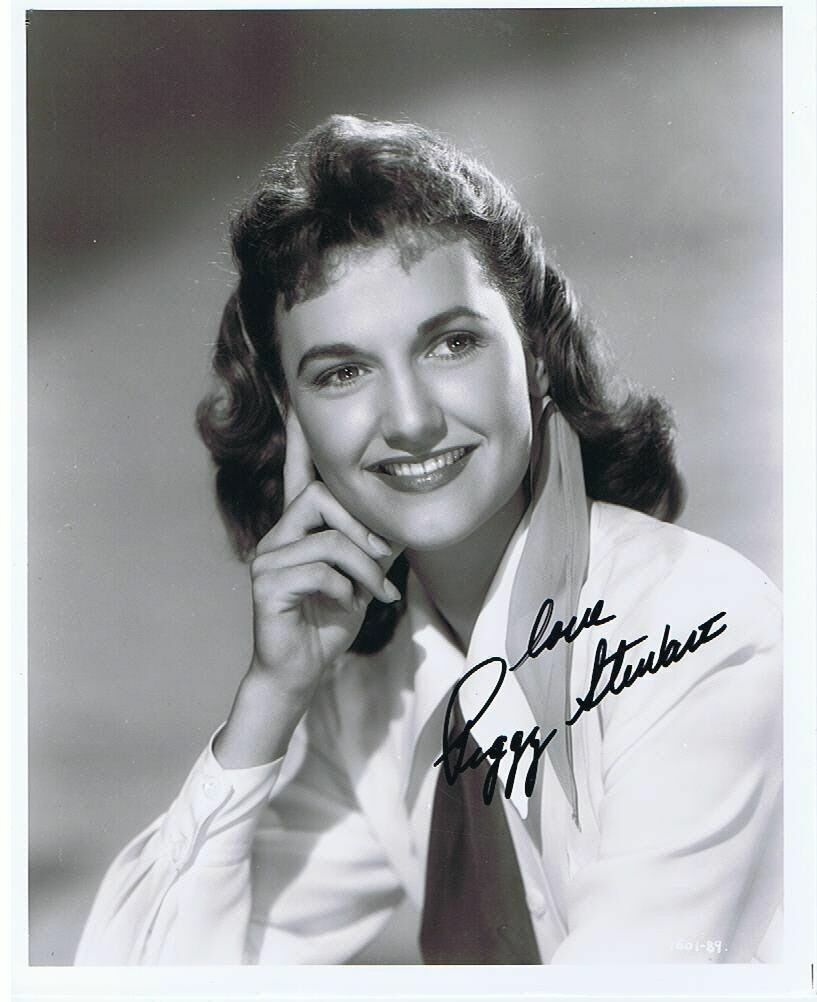 PEGGY STEWART FILM ACTRESS FROM THE 30's & 40's DECEASED SIGNED 8X10 Photo Poster painting