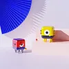 StepBot Small Infantry Robot Desktop Ornaments Pet Decompression Toy