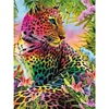 Diamond Painting -5D Full Round Drill Color Panther Animal
