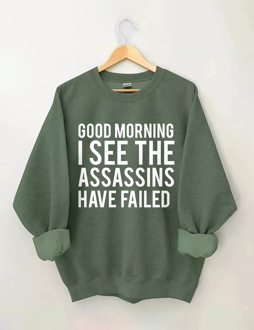 Good Morning I See The Assassins Have Failed Sweatshirt
