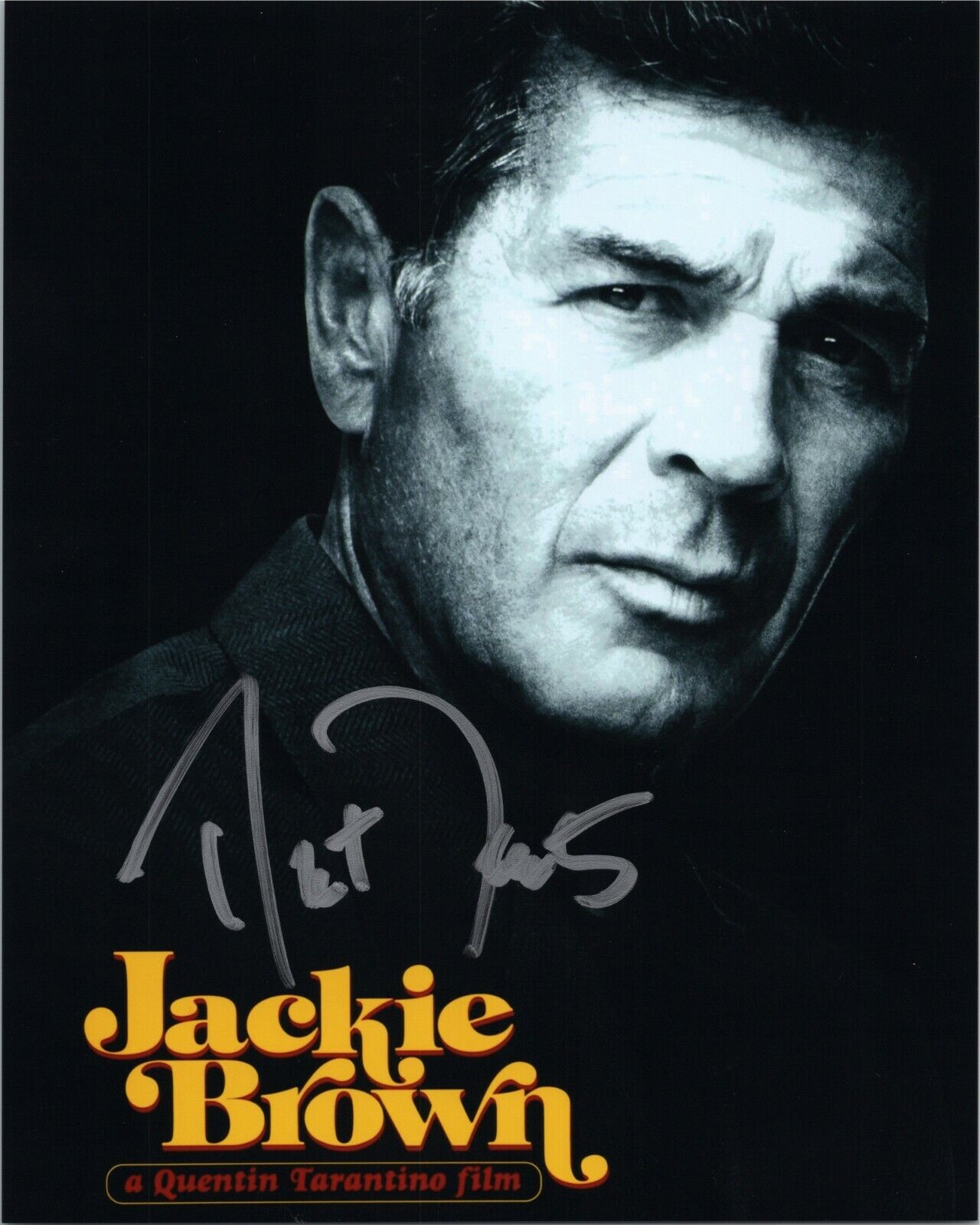 ~ ROBERT FORSTER Authentic Hand-Signed JACKIE BROWN - MAX CHERRY