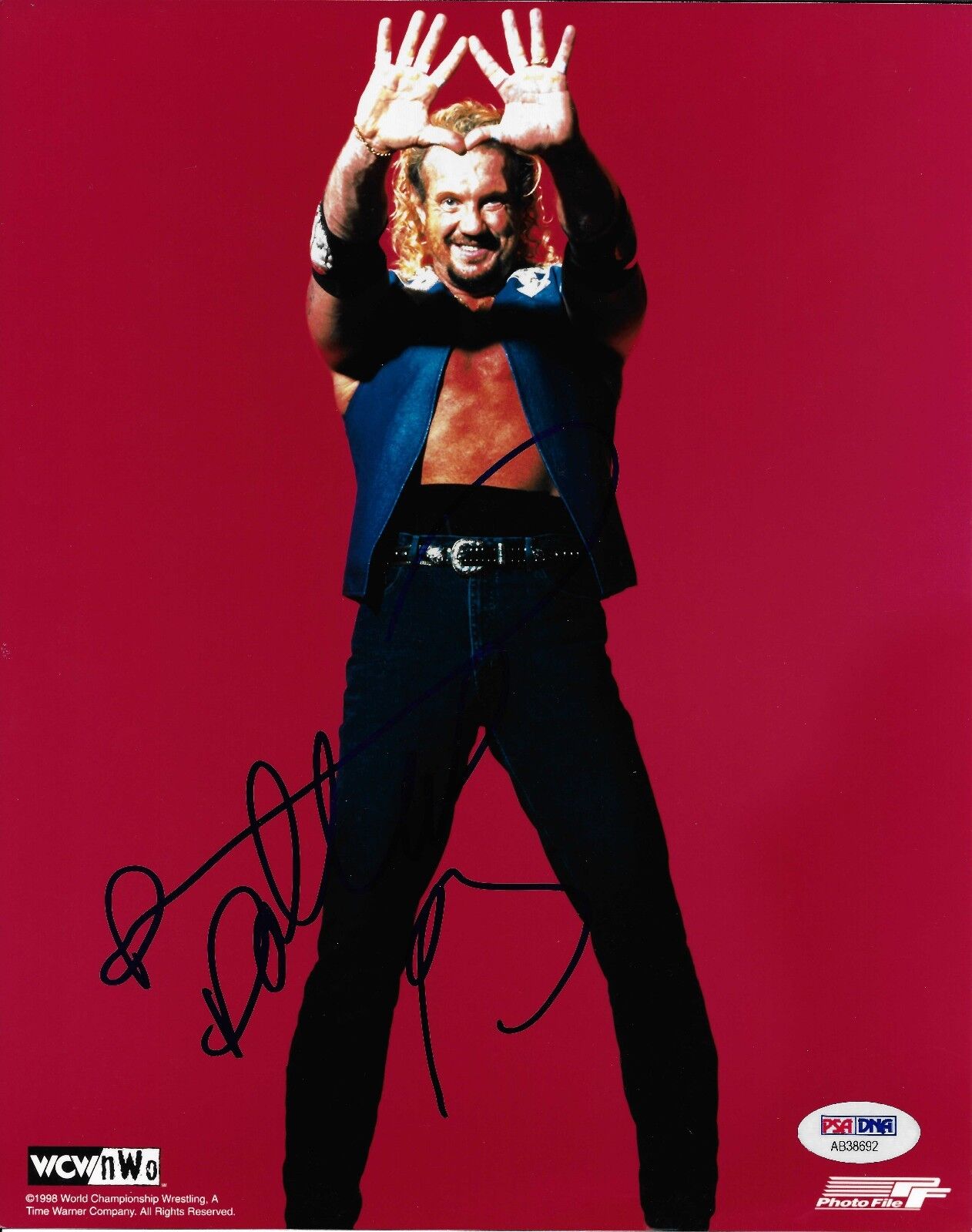 Diamond Dallas Page DDP Signed Official WCW 8x10 Photo Poster painting PSA/DNA COA WWE Picture 1