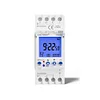 2 Channels Programmable 24Hours Time Clock LCD Display Timer Switch(12V)