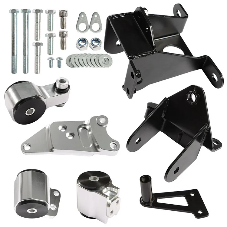 Silscvtt Billet Engine Motor Mount Replacement for Honda Civic Si Coupe Sedan 2 Door 2006-2011