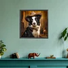 Diamond Painting-DIY Full Round Drill Cowboy Dog
