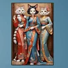 (US Local)Three Sisters-Full Square Diamond Painting(45x65cm)