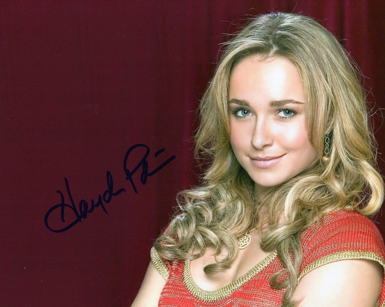 HAYDEN PANETTIERE AUTOGRAPHED SIGNED A4 PP POSTER Photo Poster painting PRINT 10