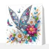 (Pre-Framed)Beauty-Special Shape Diamond Painting Kit(25x25cm)