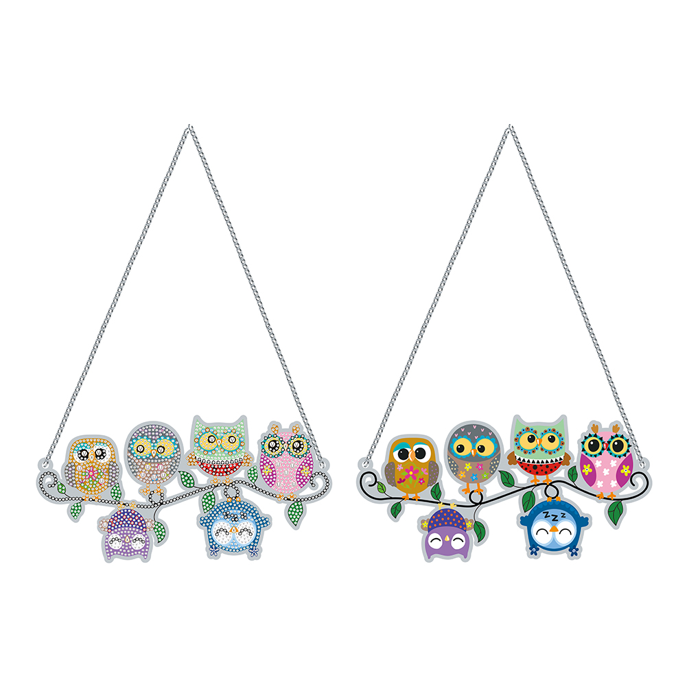 

Six Owl Acrylic - 5D DIY Craft Pendant, 501 Original