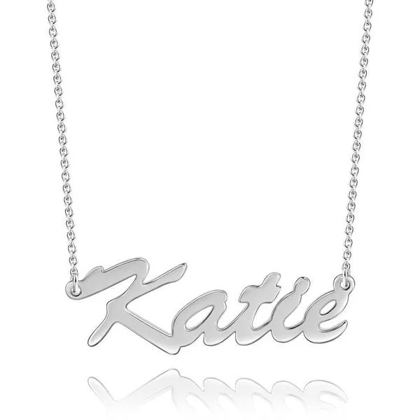 Personalized Classic Name  SilverNecklace