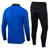 2024/2025 Barcelona Half-Pull Training Suit blue black Jersey Set