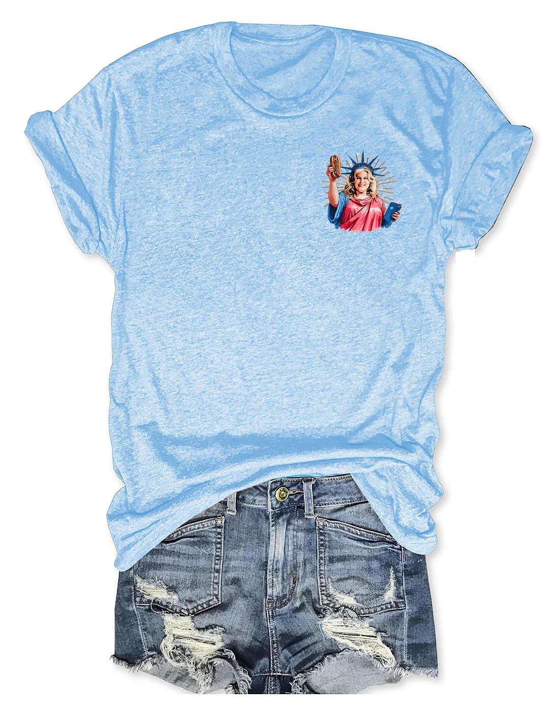 You Look Like The 4th Of July Makes Me Want A Hot Dog Real Bad T-shirt