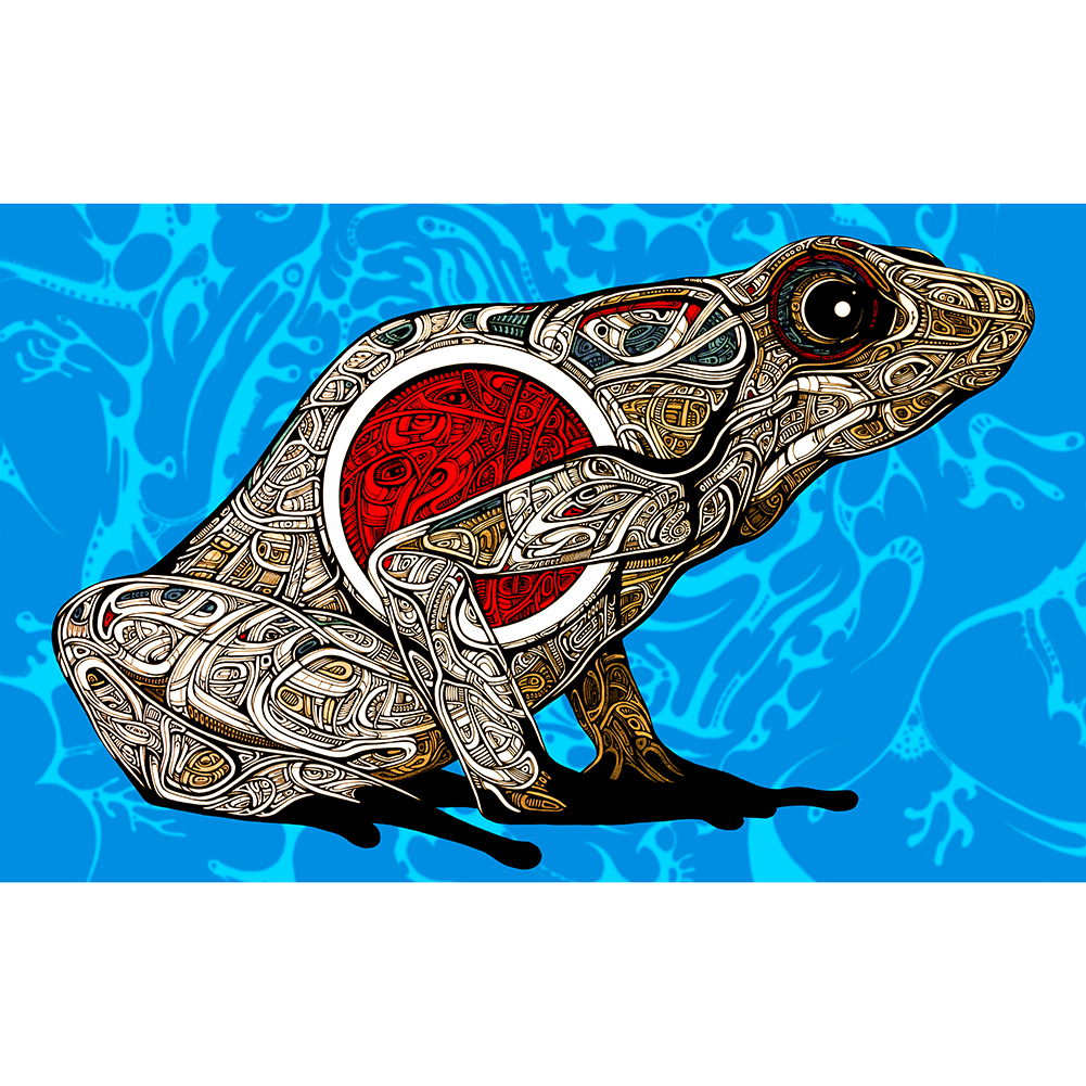 

Frog Intelligent - 1000 Pieces Jigsaw Puzzle, 501 Original