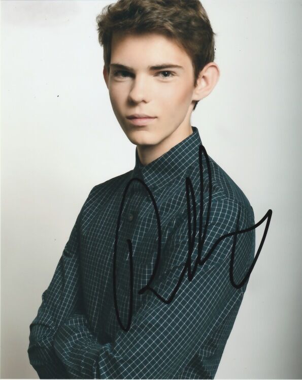 Robbie Kay Once Upon A Time Signed Autographed 8x10 Photo Poster painting COA I