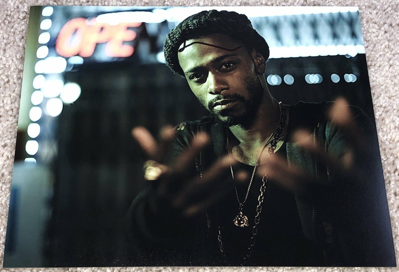 LAKEITH STANFIELD SIGNED AUTOGRAPH ATLANTA GET OUT 8x10 Photo Poster painting D w/EXACT PROOF