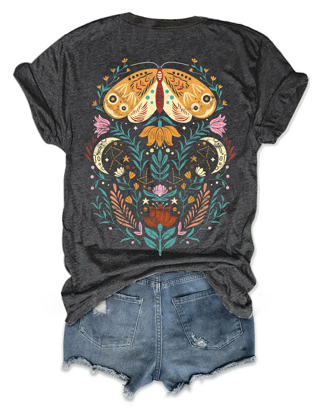 Celestial Moth Butterfly T-shirt