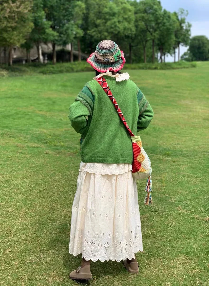 Chicfifth Sweater Women Winter Long Sleeve High Quality Autumn Vintage Top Knitted Cardigan