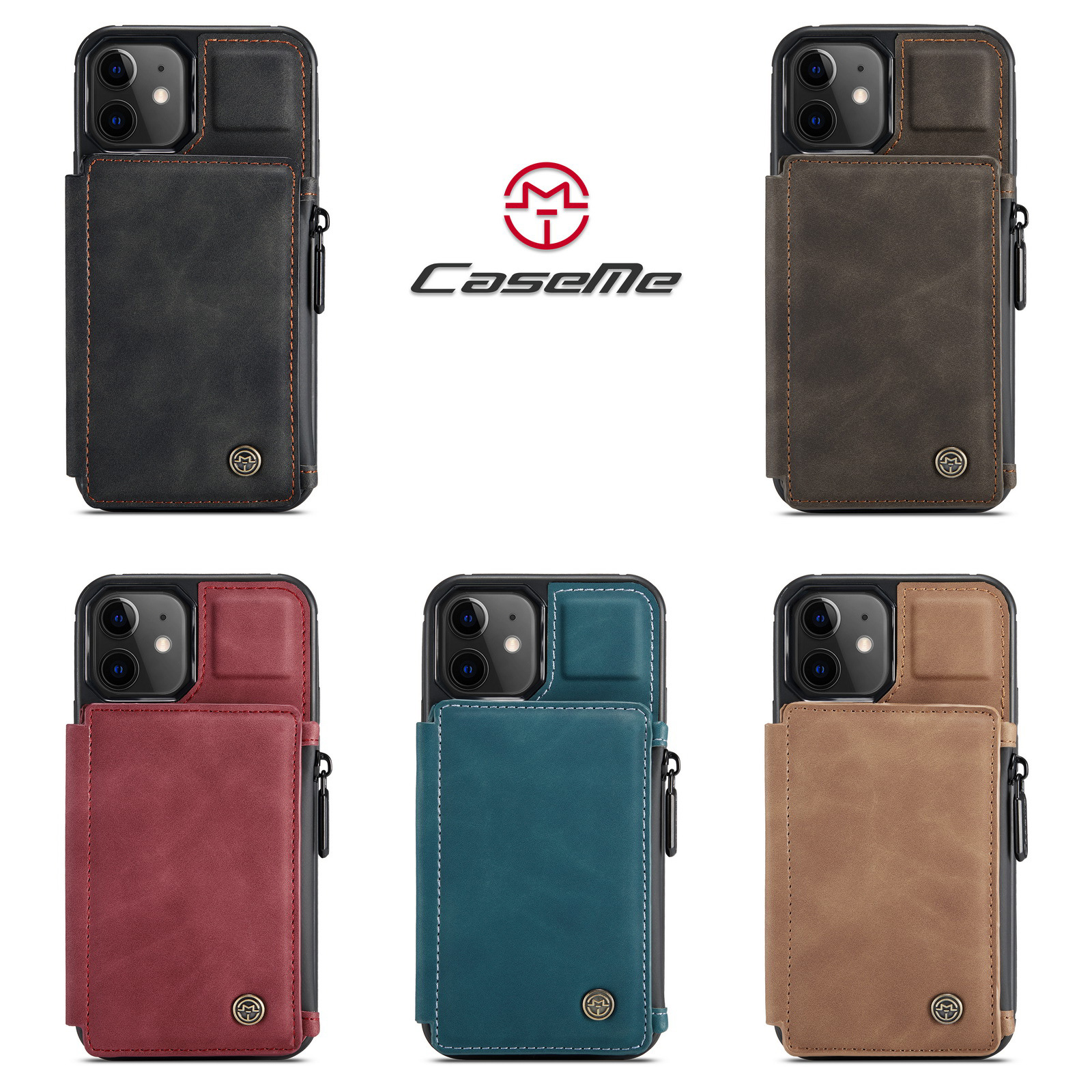 CaseMe Genuine Leather Phone Wallet Case – thedealzninja