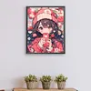 Cartoon Girl-Paint by Numbers Acrylic Painting 40*50CM