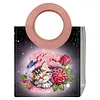 DIY 5D Diamond Art Painting Handbag with Round Handle Diamond Painting Kit Handbag Diamond Painting Bag for Women Casual Shopping Travel Daily Use