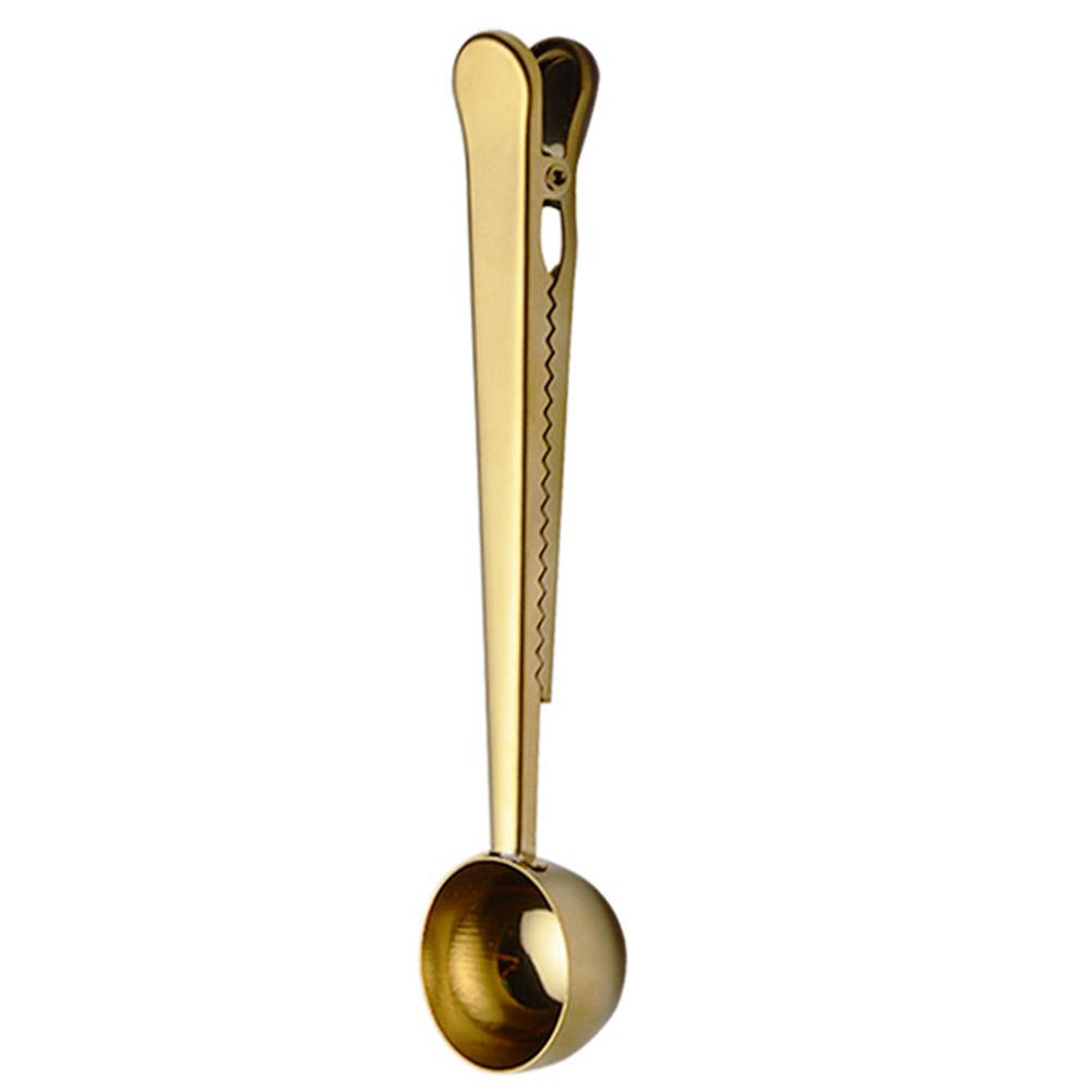 

Tea Coffee Measuring Cup Scoop with Portable Bag Seal Clip Kitchen Supplies, 501 Original