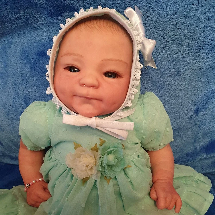 17 inch little RealisticAngle  reborn baby baby doll