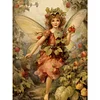 【Limited Stock Sale】Full Embroidery Cotton Thread11CT Print Retro Butterfly Girl Cross Stitch50x65cm tapestrymarket