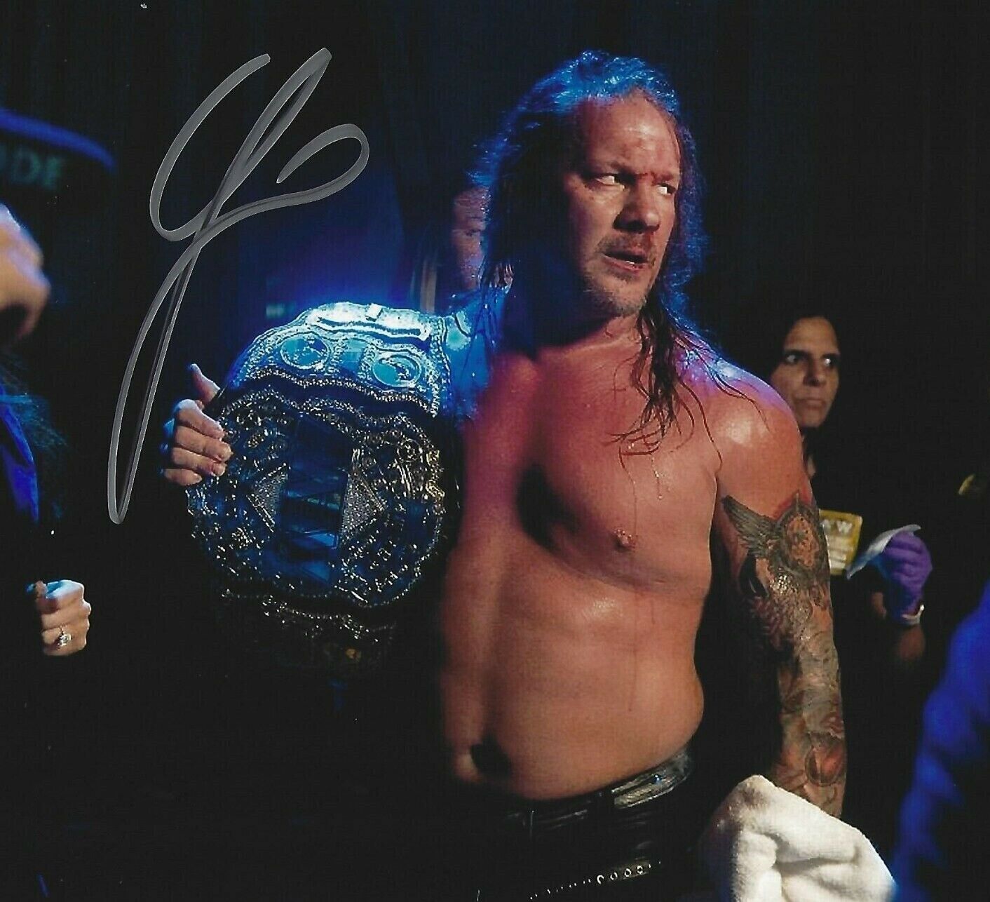 Chris Jericho ( WWF WWE ) Autographed Signed 8x10 Photo Poster painting REPRINT