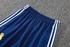Joyfball 2025/2026 Real Madrid Long Zipped Jacket Retro Version Royal Blue Soccer Jersey 1:1 Thai Quality 