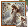 Praying Angel - 11CT Stamped Cross Stitch - 50*50cm