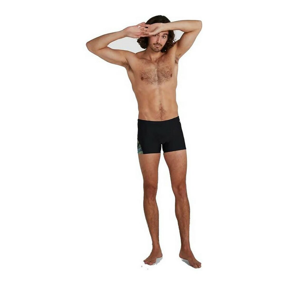 Men&rsquo;s Bathing Costume Speedo Allover V-Cut Aquashort Black - sale.kim -  endless selection of finest brands