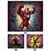 (Multi Style)Marvel Baby Groot-Full Embroidery-3 Strands 11CT Stamped Cross Stitch-50*45CM