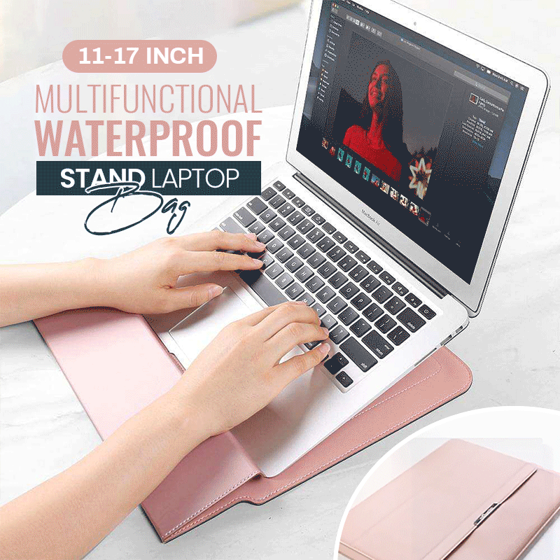 ✈Free Shipping✈11-17 Inch Multifunctional Waterproof Stand Laptop Bag
