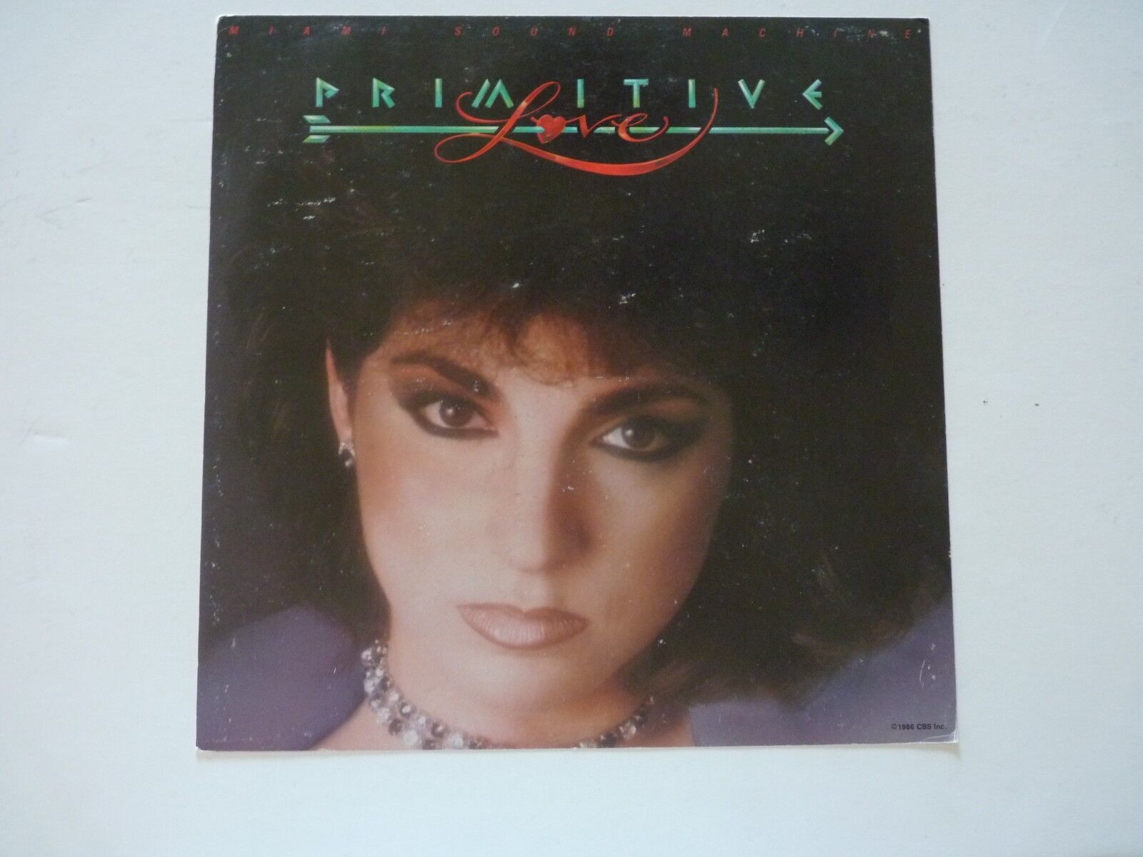 Gloria Estefan Primitive Love LP Record Photo Poster painting Flat 12x12 Poster