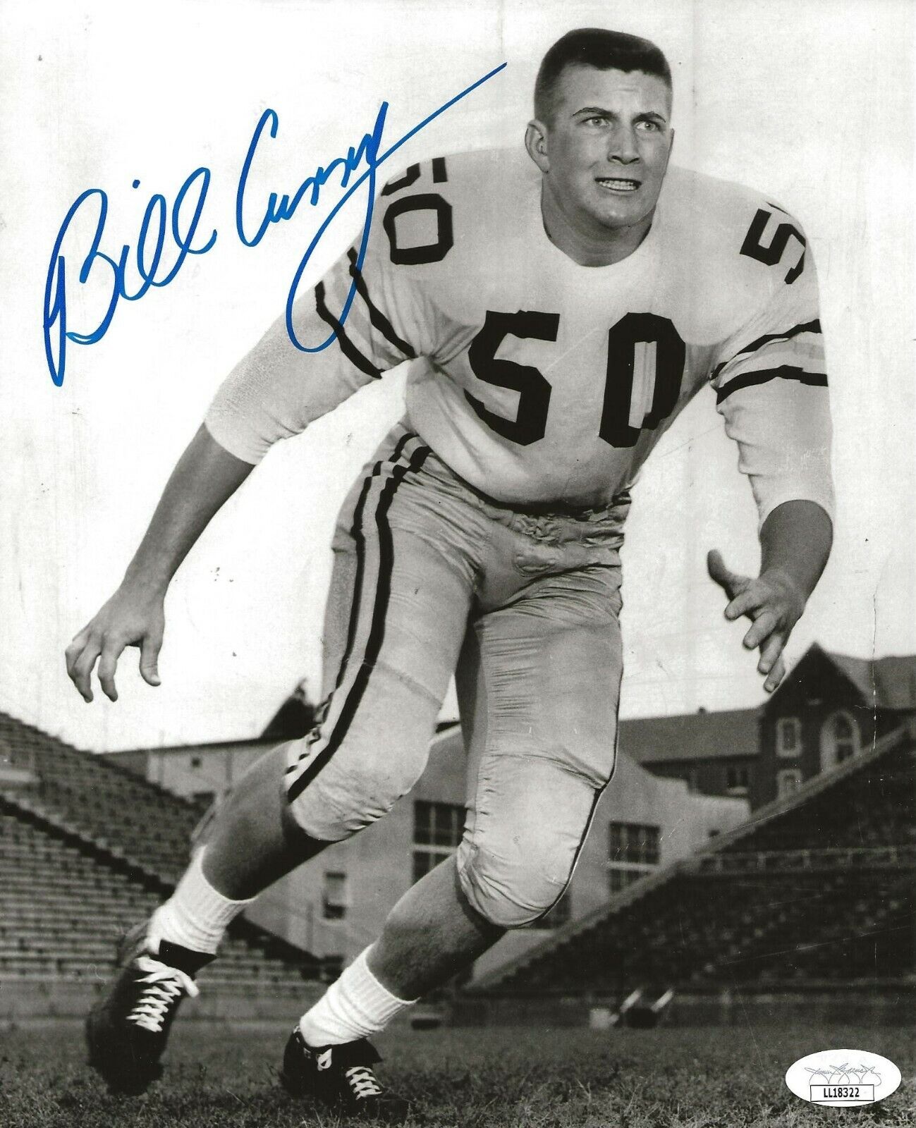 Bill Curry signed Georgia Tech Yellow Jackets 8x10 Photo Poster painting autographed JSA