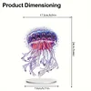 DIY Diamond Painting Jellyfish Acrylic Desktop Ornament