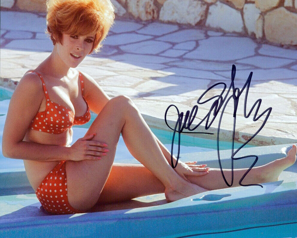 Jill St. John signed 8x10 Photo Poster painting