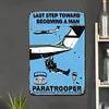 Paratrooper 82nd Airborne - Vintage Metal Signs - 20*30cm/30*40cm