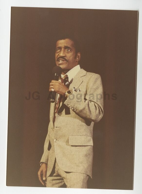 Sammy Davis, Jr. - Vintage Candid Photo Poster paintinggraph by Peter Warrack