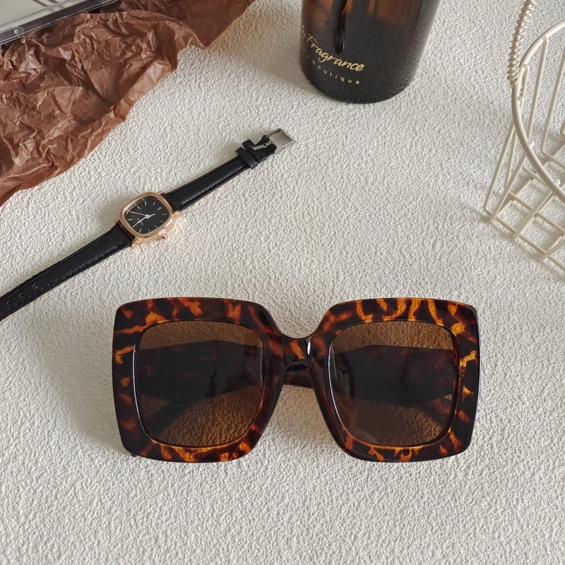 Casual Sweet Glasses Pc Resin Round Frame Square Oval Frame Full Frame Women’s Sunglasses