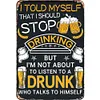 (Multi Style)Beer - Vintage Metal Signs - 20*30cm