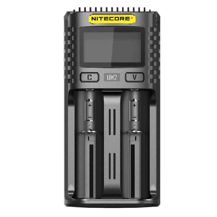 NITECORE UM2 Intelligent Circuitry USB Dual-Slot Battery Charger