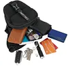 Motorcycle Drop Leg Bag Hip Bum Motorcycle Bag for Cycling Riding (Black)