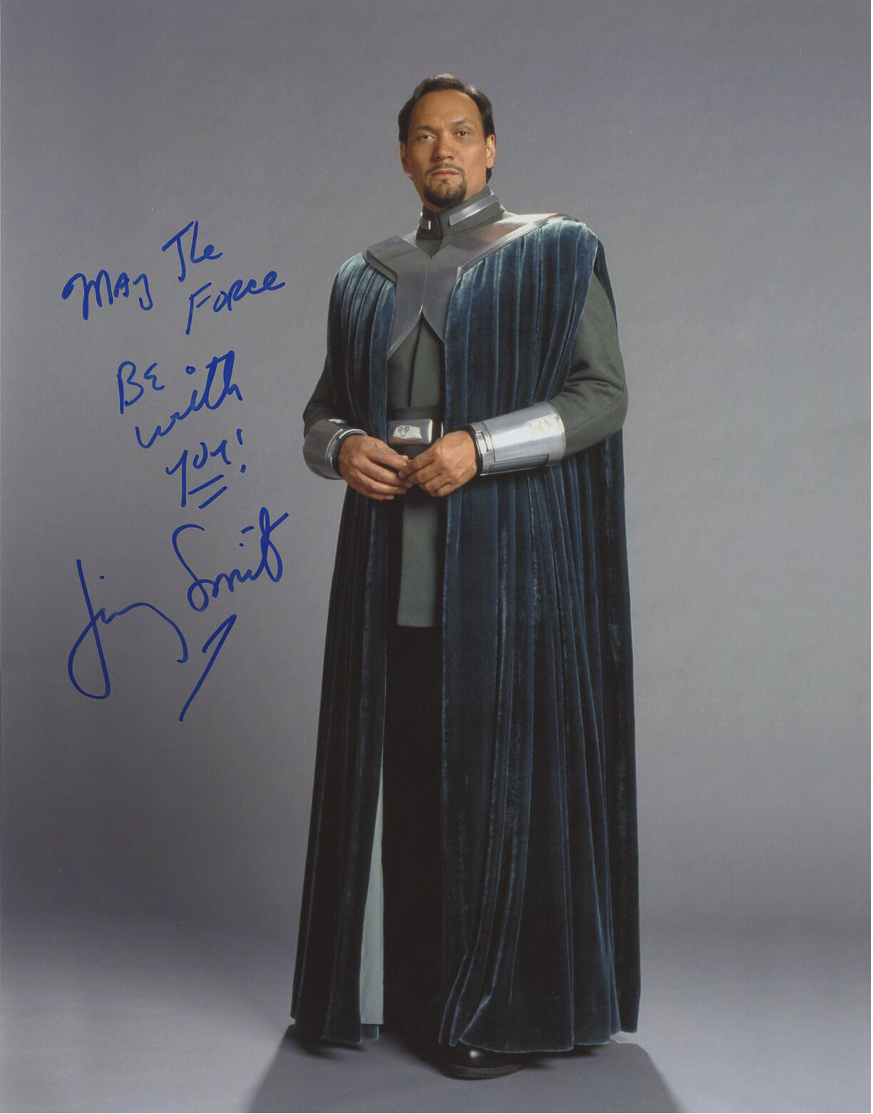 JIMMY SMITS Signed Autographed STAR WARS BAIL ORGANA 11x14 Photo Poster painting w/ QUOTE