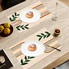 2Pcs Artistic Pattern Diamond Painting Placemat DIY Art Placemat for Table Decor