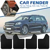 4pcs Car SUV Pickup Van Mud Flaps Mudguards Front Rear Fender Splash Guards