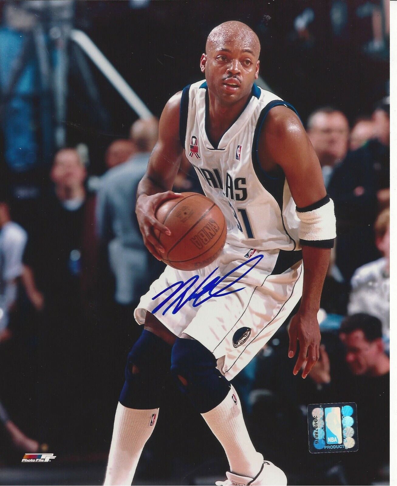 Nick Van Exel Autographed 8x10 Dallas Mavericks#S393