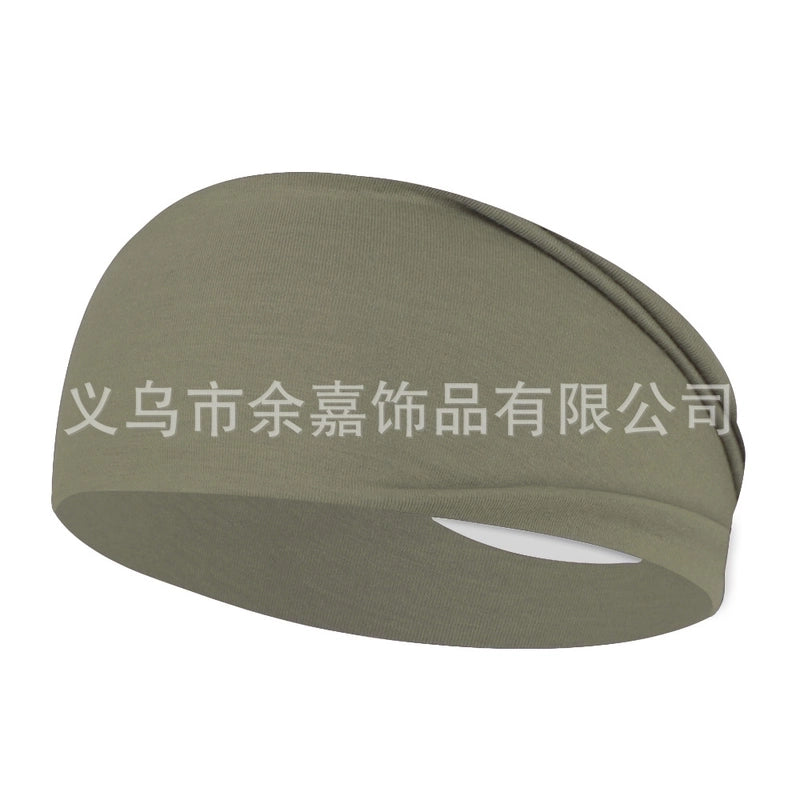 Fashion Solid Color Cloth Hair Band 1 Piece