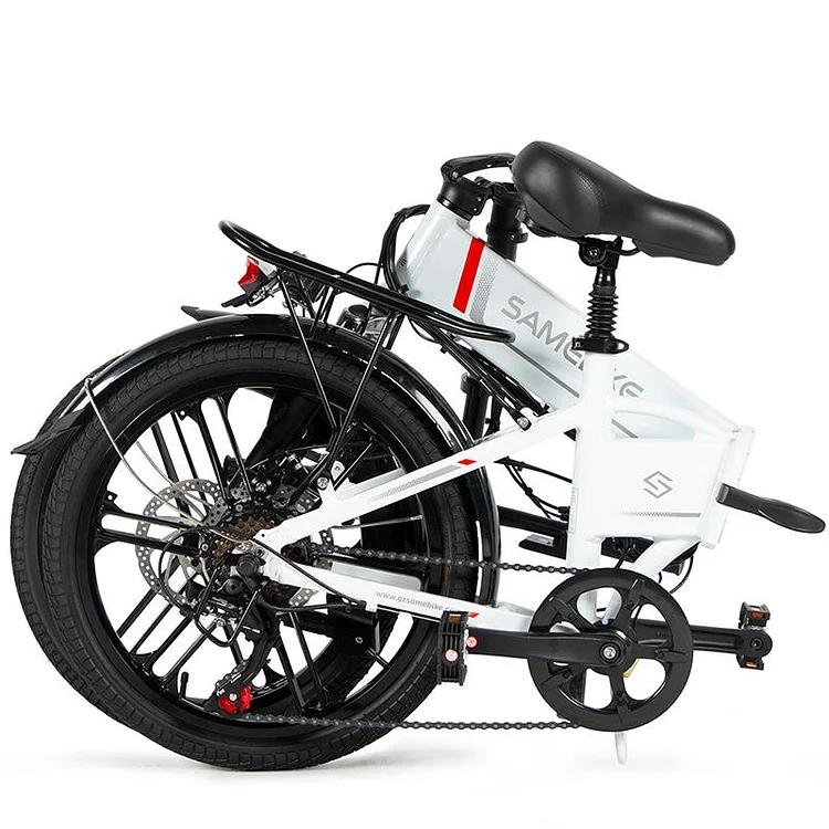 SAMEBIKE 20LVXD30 II Folding Electric Bike 20 Inch Tires 350W Motor 10.4Ah  Battery Max 35 KPH (Updated Version)