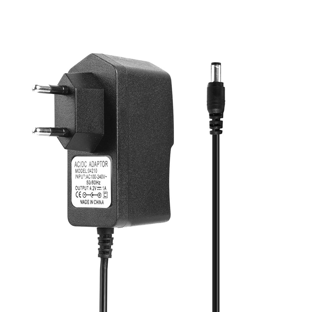 

4.2V 1A 18650 Lithium Battery Charger DC5.5mm Plug Power Adapter Charger, Eu, 501 Original